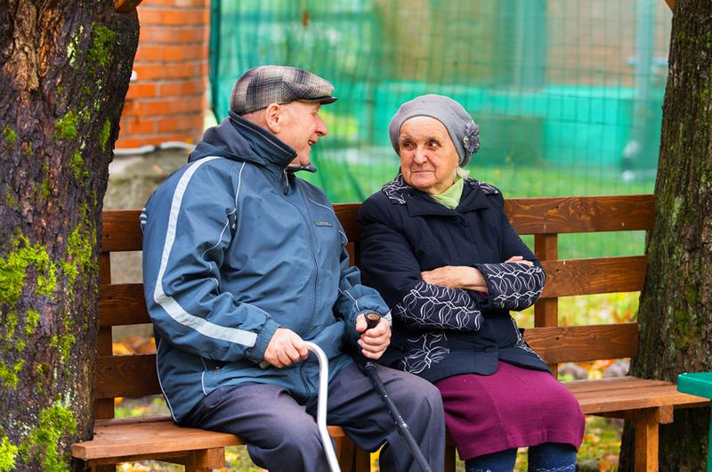 Пожилые и самоизоляция